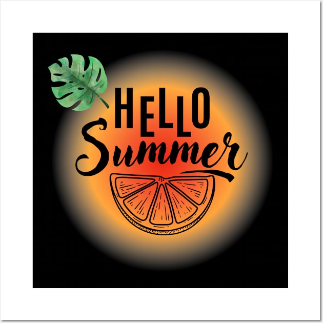 Hello summer Wall Art by Sabkk